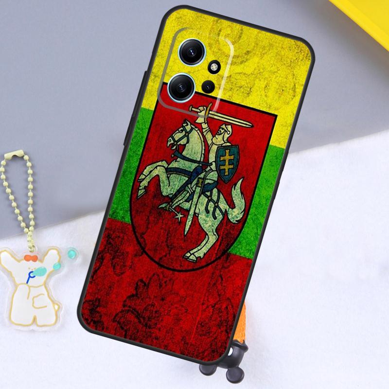 Lithuania Flag Lithuanian Case For Xiaomi Redmi Note 13 9 10 11 12 14 15 Pro Plus Cover For Redmi 15 C 14C 10C 12C 13C