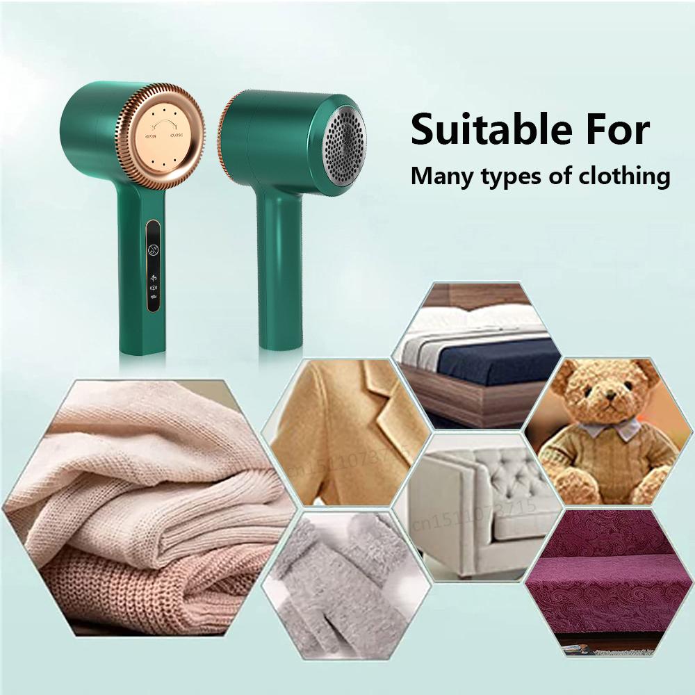 Electric Pellets Lint Remover Portable Clothing Hair Ball Removal USB Rechargeable Clothes Sweater Shaver Plush Clothing Razor