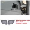 Car Dashboard Pillar A C Stereo Tweeter Speaker Air Outlet AC Vent Decoration Frame Cover Trim For Kia Carnival KA4  - 2025