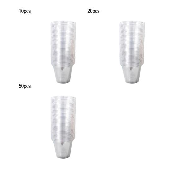 Clear Plastic Cups Thickened Drinking Cups for Parties Weddings Bars 9 Oz
