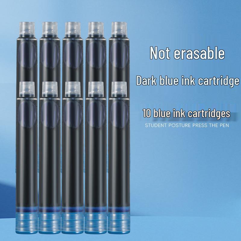 Сменная чернильная картриджная перьевая ручка - Двойное использование для студентов и каллиграфии, Высокий внешний вид, Градиентный цвет