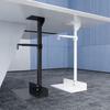 Under Desk Computer Mount Bracket Adjustable Degree Swivel Easy Installation PC Mainframe Hanger