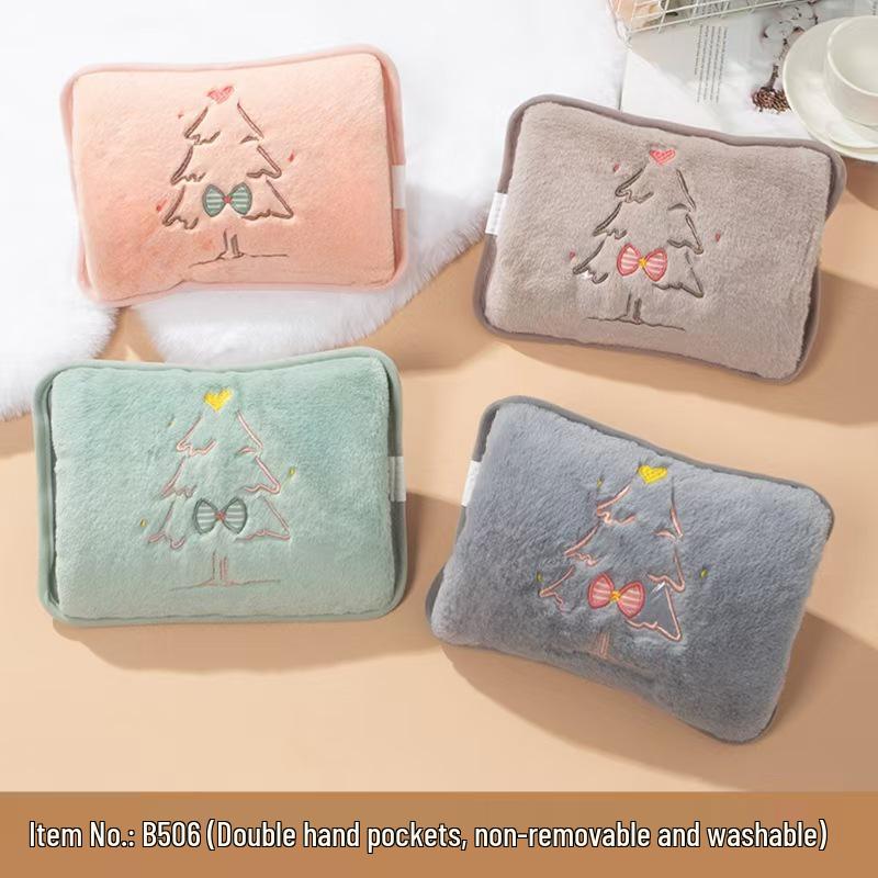 Электрическая грелка: Безопасный, Взрывозащищенный, Автоматическое отключение питания, Двойные прорези для рук, Моющийся, Безопасный для детей