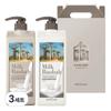Hair 2-piece Gift Set, White Soap Scent, 3 Sets