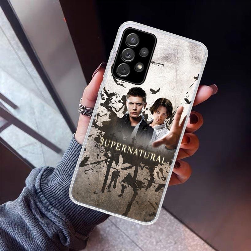 Чехол для телефона Supernatural SPN Дин Сэм для Samsung Galaxy A52 A51 A50S A32 A22 A12 A02S A72 A71 A31 A70 A30S Note 20 Ultra 10 Plus