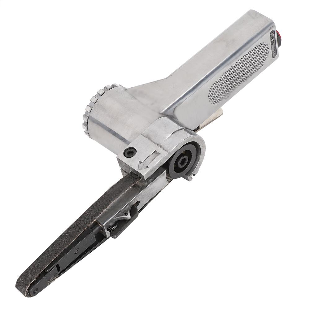 10mm Belt Pneumatic Belt Sander Sanding Grinding Polishing Machine for Woodworking Furniture