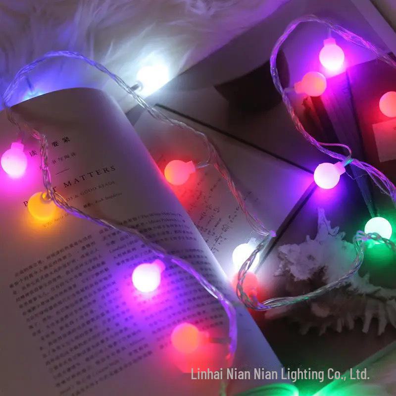 Светодиодные гирлянды Star LED - работают от батареек, идеально подходят для декора спальни, свадеб и ночных рынков