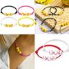 Colorful Stretchy Beaded Bracelets Soft Clay Hand Rope Chain Bangle for Active Lifestyles and Trendy Accessories