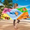 Pocoyo's Colorful Adventure Beach Towel, Quick-drying, Easy to Care for, Suitable for Both Fitness and Beach Vacations,Sports Essential
