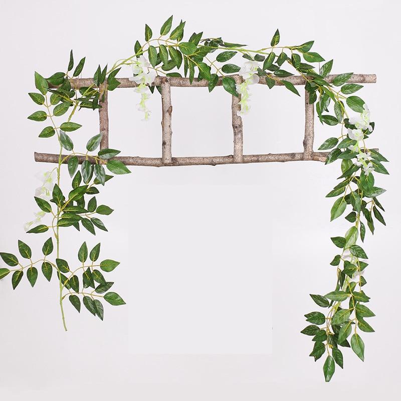 Artificial Flowers Wedding Vine Wedding Decor Ivy Decoration Real Touch Silk Flower String Home Hanging Garland Party