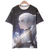 Anime Sousou No Frieren 3D Printed T-Shirts Men Women Fashion Streetwear Oversized Short Sleeve T Shirt Kids Tees Tops Clothing