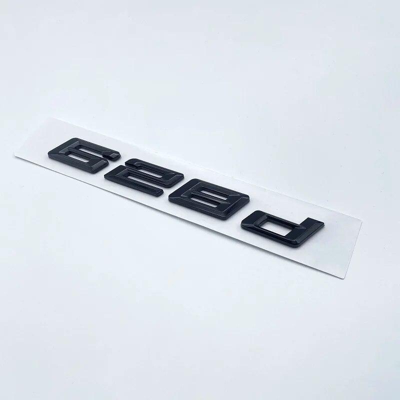 New Numbers Letters 620d 625d 628d 630d 635d 640d 645d 650d ABS Emblem for BMW 6 Series Car Trunk E63 E64 F06 F12 Logo Sticker