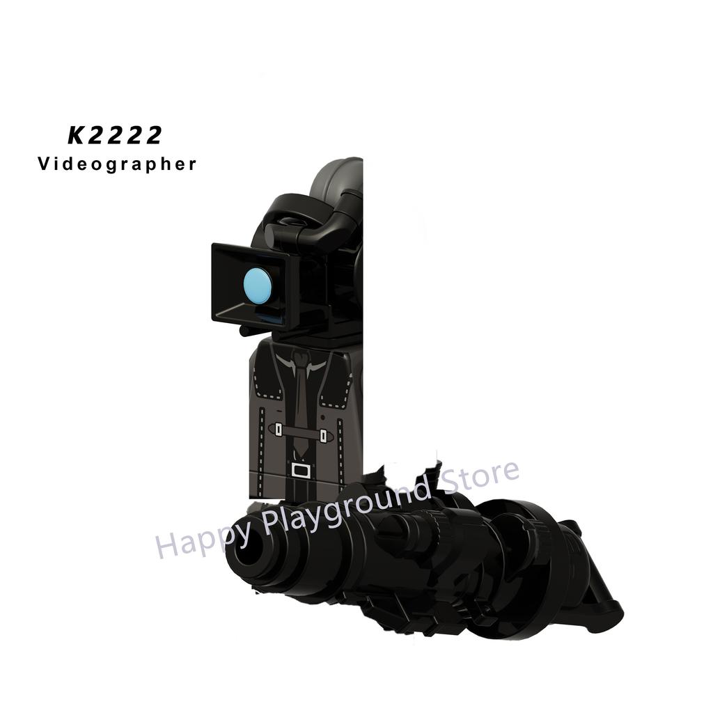 Скибиди Туалетный Человек Аниме Мультфильм Кубики Куклы Камерамен Спикермен ТВ Человек Мини Фигурки Действия Кубики Строительные Блоки