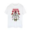 Netflix Womens/Ladies Stranger Things Christmas Demogorgon Cotton Boyfriend T-Shirt