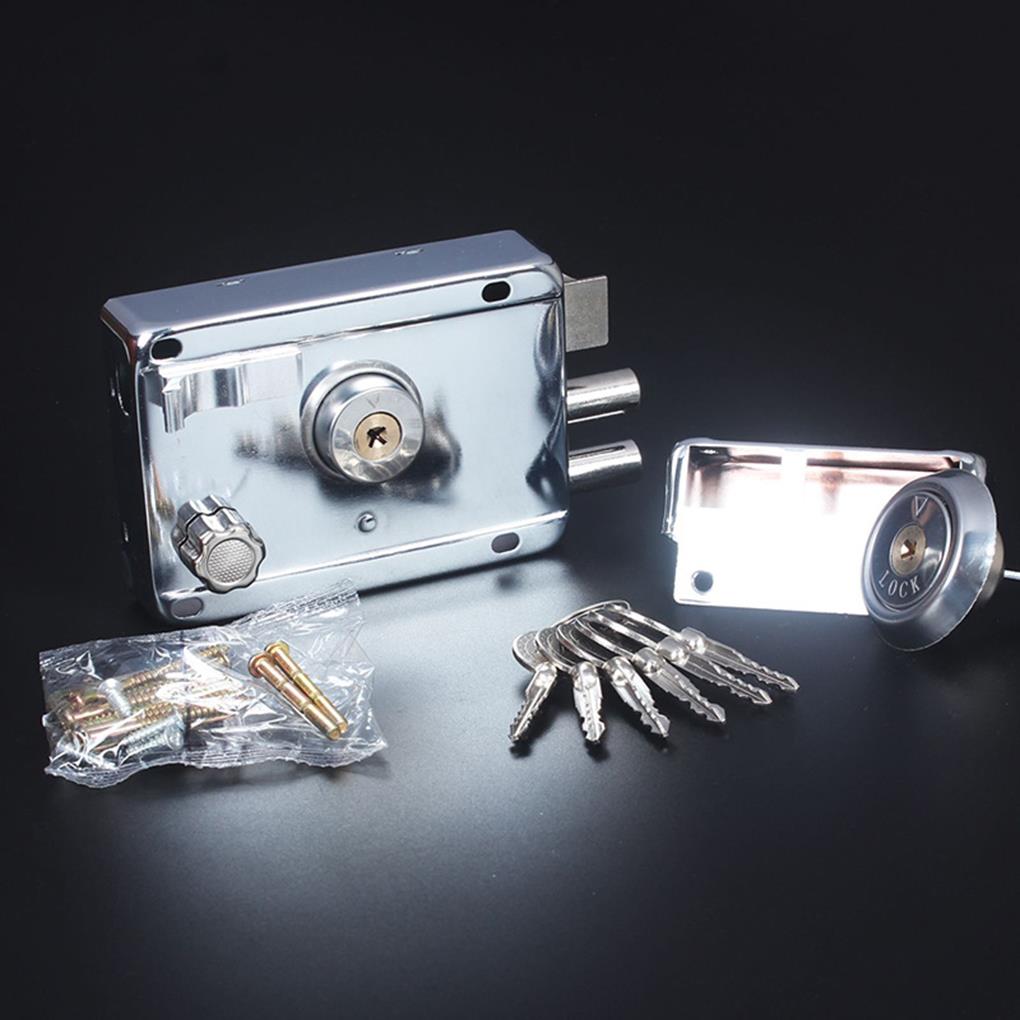 Замок Бытовые замки Навесные замки Аксессуар Прочный Универсальный Сверхмощный Общежитие Снаряжение С ключом Правое Открытие с Края