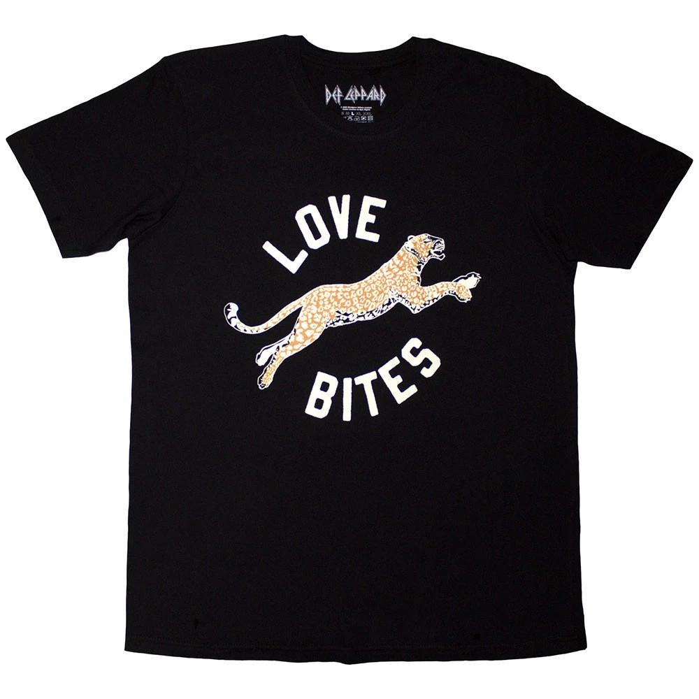 Def Leppard Love Bites Leap Licensed Tshirt Unisexs