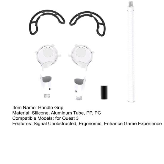 VR Golf Handle Grip Meta Quest 3 Улучшите свои впечатления от игры в гольф Сигнал Беспрепятственный VR Golf Handle Grip Golf