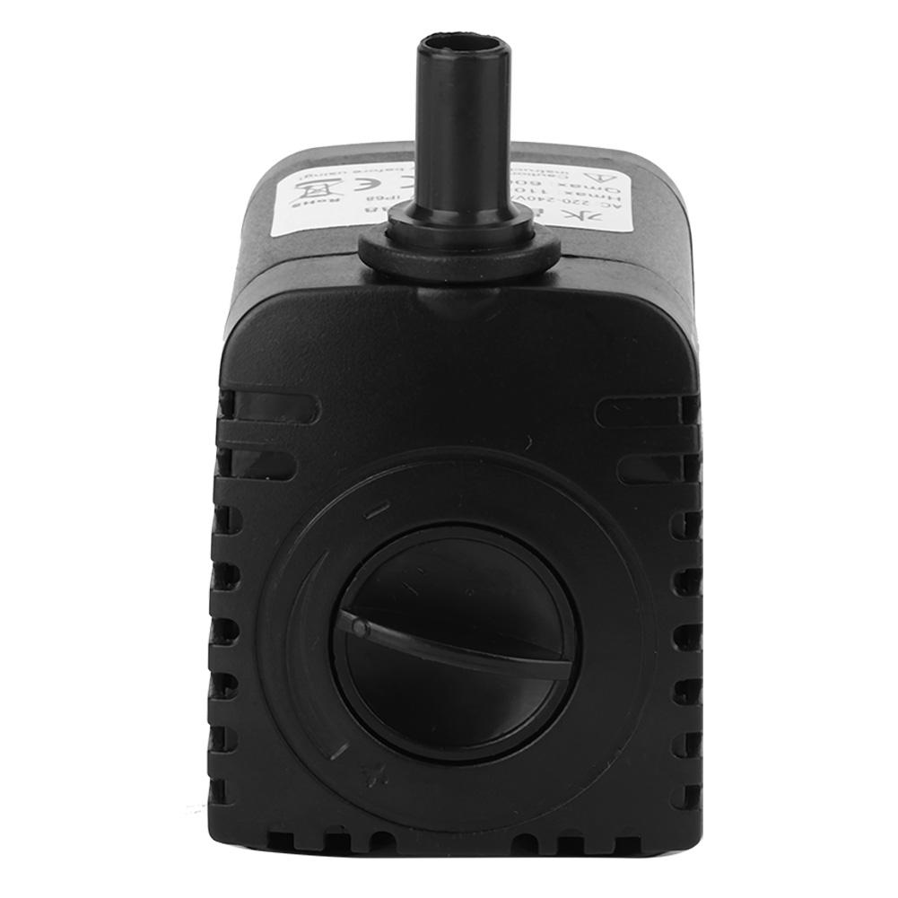 Plastic 3 in 1 600LCelsiusH 8W Aquarium Fish Submersible Pump for Water Garden Fountain Pond