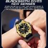 SANDA Fashion Trend Military Style Male Students and Teenagers Multi-functional Luminous Waterproof Electronic Watch
