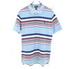 Polo by Ralph Lauren Border Pattern Short Sleeve Polo Shirt Kanoko Fabric Kid's Used