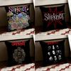 Подушка с принтом Slipknot Двусторонняя Мягкая Прочная Наволочка для дома Автомобиля Многоцелевая для Ежедневного Комфорта