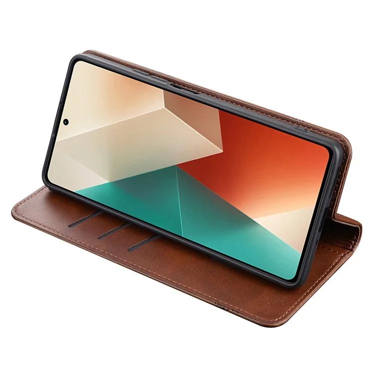 Для Xiaomi Redmi Note 13 Pro 5G/Poco X6 5G чехол из натуральной кожи с текстурой, чехол для телефона