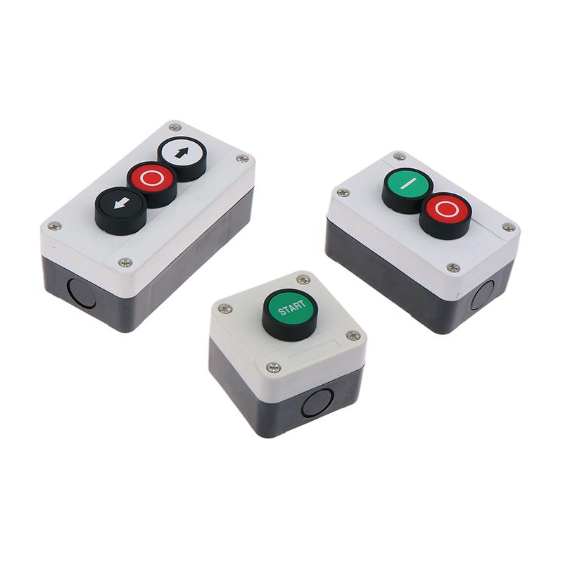 1 Piece Emergency Stop Industrial Control Button Box With Arrow Symbol Cnc Start Stop Self Sealing Waterproof Button Switch