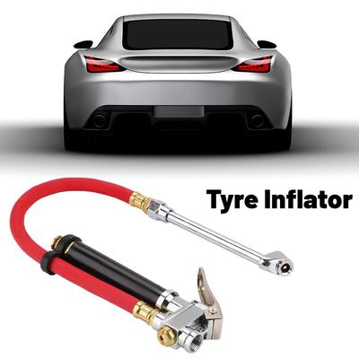 Ручной Инструмент для Накачки Шин Компрессорный Шланг Инструмент Наполнитель Манометр Авто Мотоциклы Грузовики Инструмент для Ремонта Шин