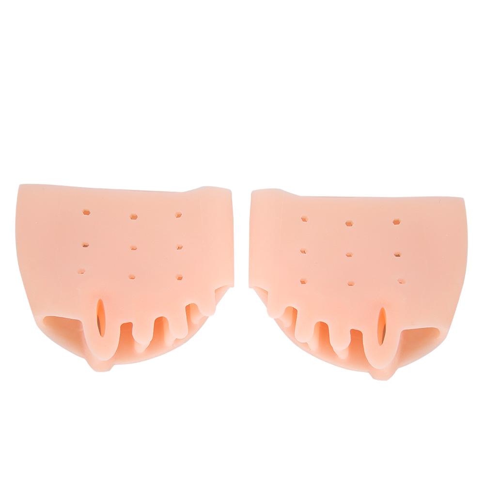 Силиконовый выпрямитель косточки на ноге Корректор Hallux Vaus Уход за пальцами ног или стопами Облегчение боли Белый