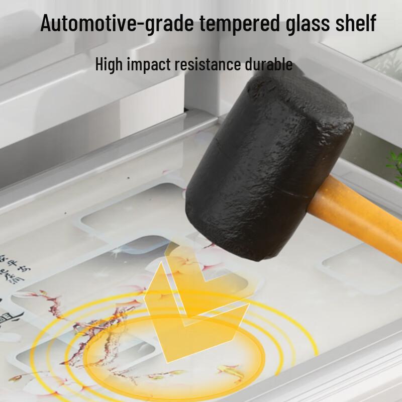 Трехъярусный кухонный сервант для хранения из алюминиевого сплава