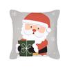 New Cartoon Christmas Pillow Cover Holiday Gift Square Cushion Cover Cushion Cover Pillow Cover