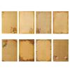 8 Pieces Antique Colored Printed Mail Paper Floral Patterned Writing Stationery Papers