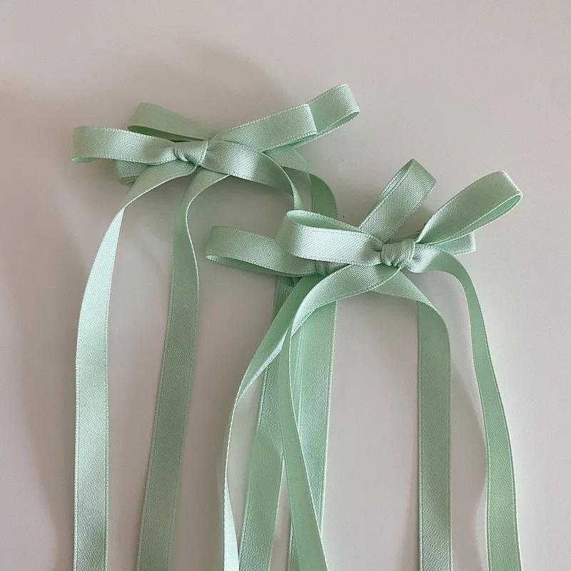 1 пара лент для волос Super Fairy Girl, заколка-бабочка, стример, шпилька, ремешок, двойной хвост, аксессуары для волос