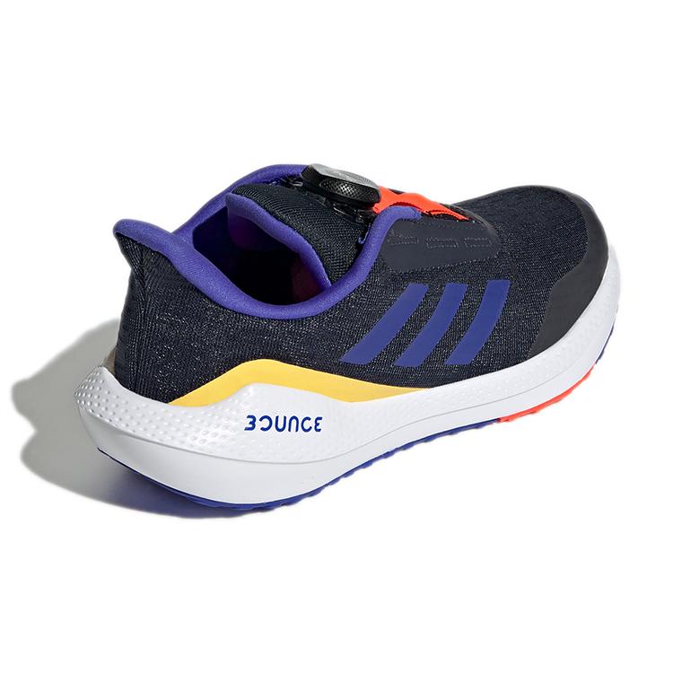 adidas EQ21 Беговые Удобные и Дышащие Износостойкие Низкие Детские Беговые Кроссовки Темно-Синие Детские FZ5420