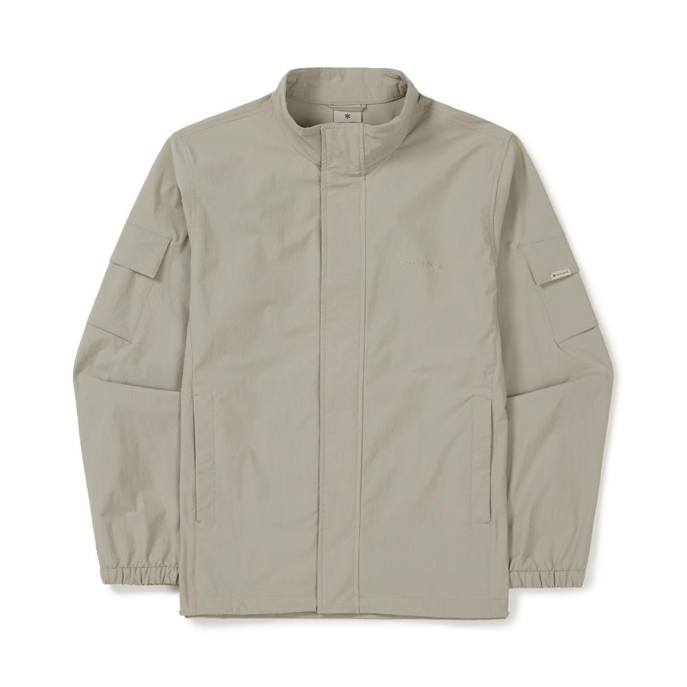 [Snowpeak] Root Stand Neck Windbreaker Beige Gray (S25FMRWB68)