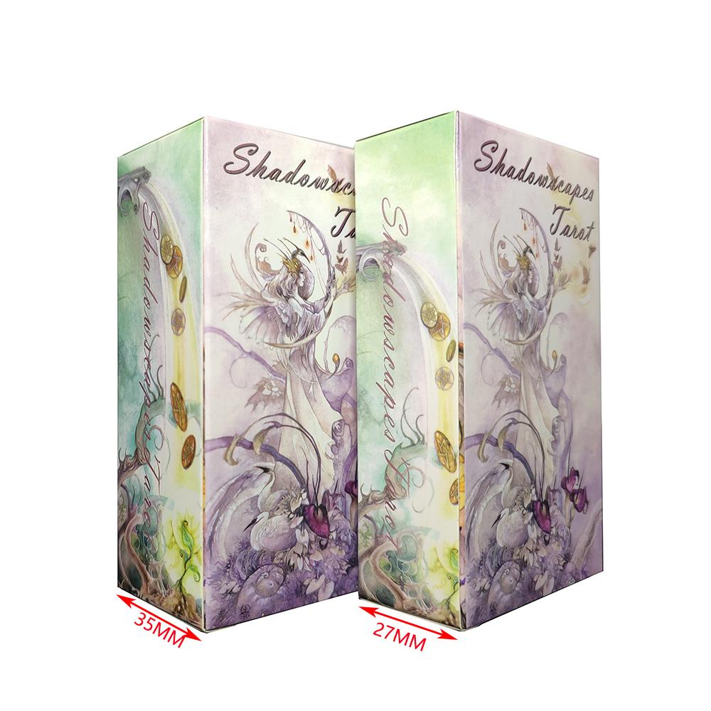 Тени Таро 78 карт Набор карт для вечерние игровая колода Мистическое гадание Oracle Friend Board