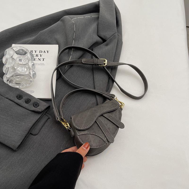 Мини сумка через плечо в ретро стиле: Европейский и американский стиль, дизайн помады с джинсовым принтом