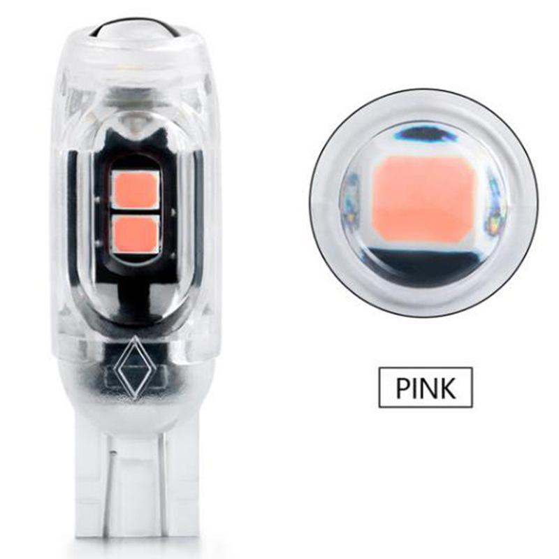 2 шт. Стробоскоп T10 LED W5W 194 168 5SMD 2835 Лампа Поворотника Салонного Света Автомобиля Чтения Двери Номерного Знака Клиновидная Лампа 12В