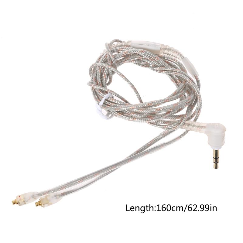 HIFI Earphone Cable for SE215 535 846 Gold Plated Wire /Cable for Earphone Headset, Headphones,Upgrading Cables