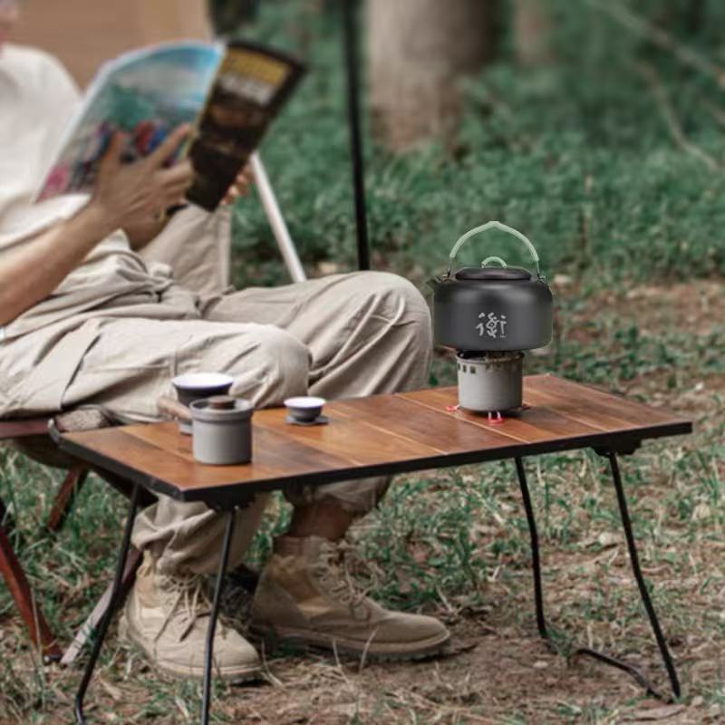 ALOCS 1,4 л Походный чайник для воды Портативный легкий алюминиевый походный чайник для воды Энергосберегающая версия Походный чайник для воды