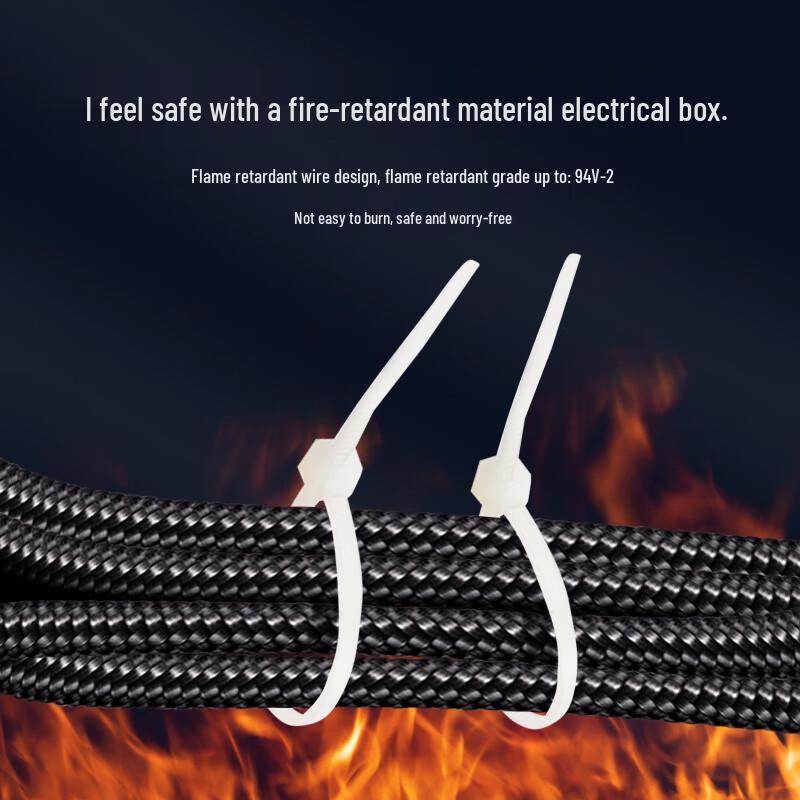 KSS High-Temperature Self-Locking Nylon Cable Ties