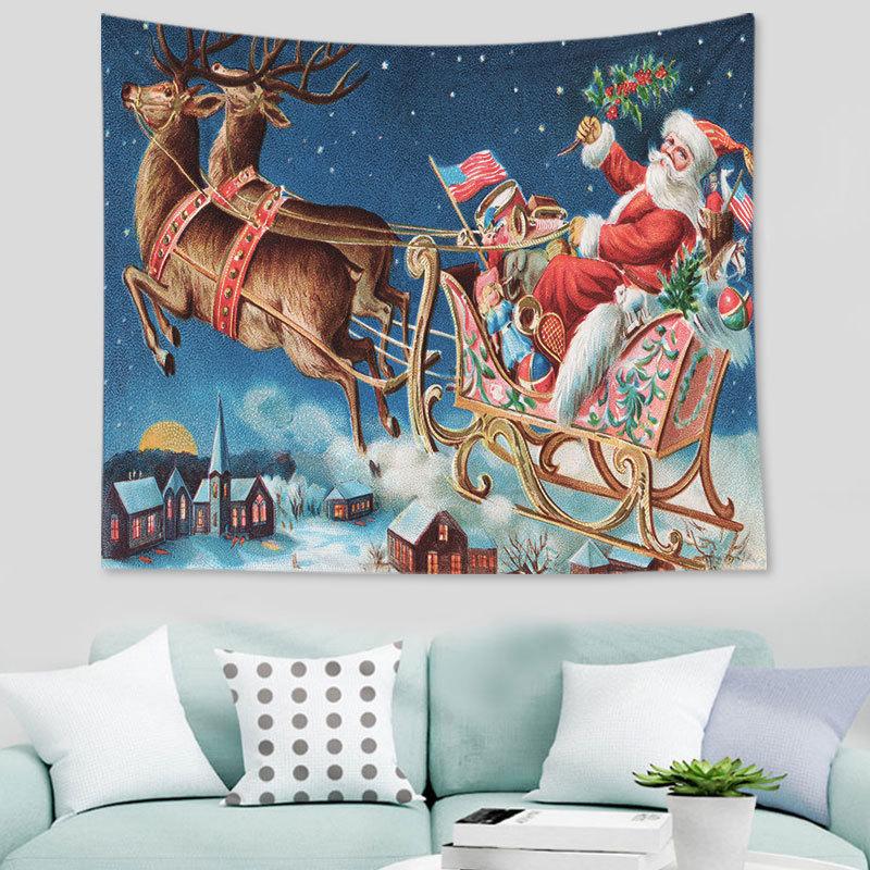 Christmas Hot Selling Tapestry Background Cloth Room Bedside Wall Cloth Wall Decoration Tapestry