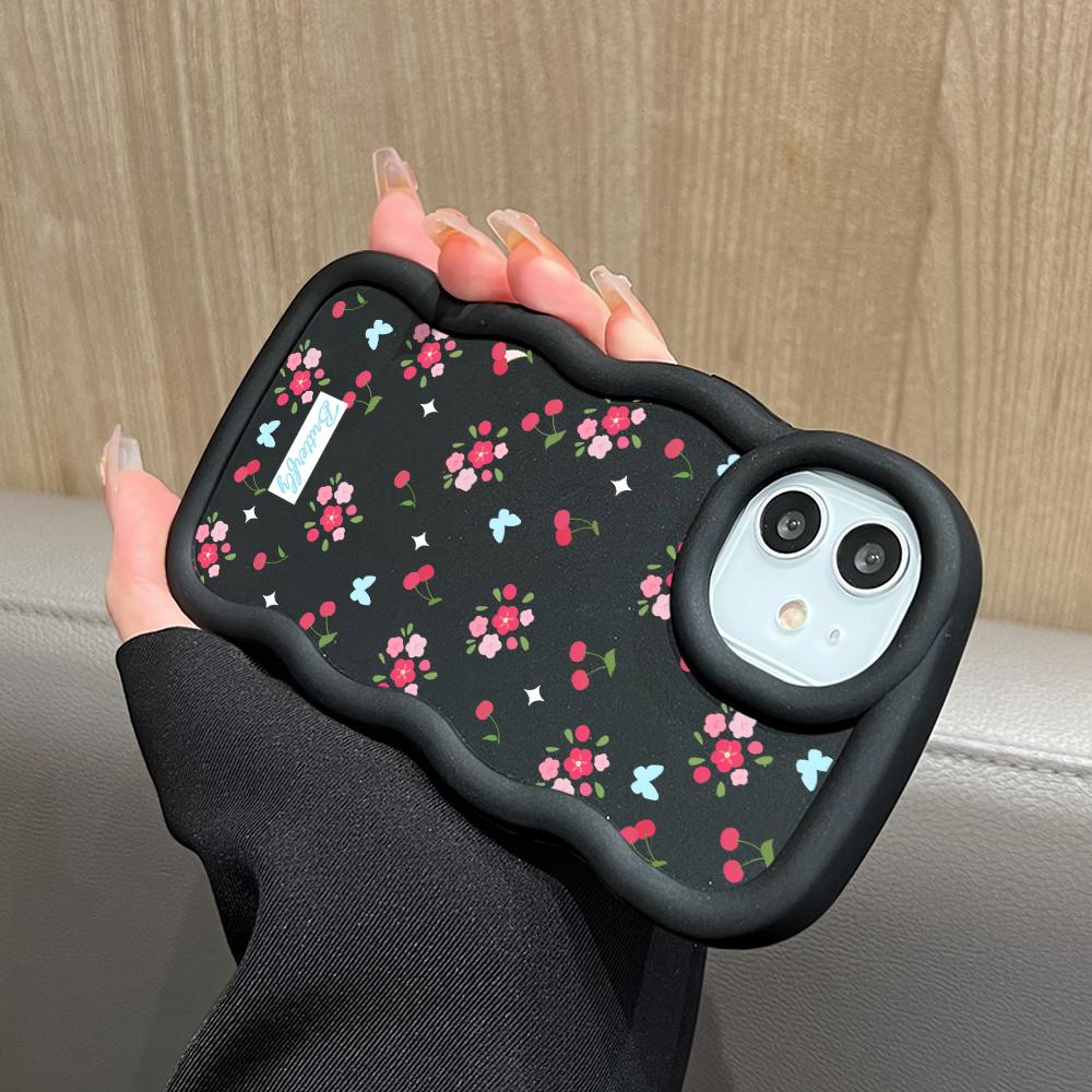 Чехол для телефона Macaron из мягкого силиконового материала с большой волной и кромкой, противоударный защитный резиновый чехол для iPhone Samsung Huawei Honor Xiaomi Redmi OnePlus Moto