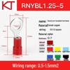 Kaisheng ROHS Медный Нейлоновый Круглый OT Клемма Наконечник Проводника RNYB1.25-3-3.5-4-5-6-8-10