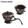 With Handle Lotus Incense Burner Metal Aroma Furnace Aromatherapy Stove  Home Interior Decoration