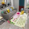 День матери Счастливый ковер Романтические теплые ковры Гостиная Спальня Ковер Сердце Ковер Маленькая девочка Мягкий игровой напольный коврик Кухня Гостиная