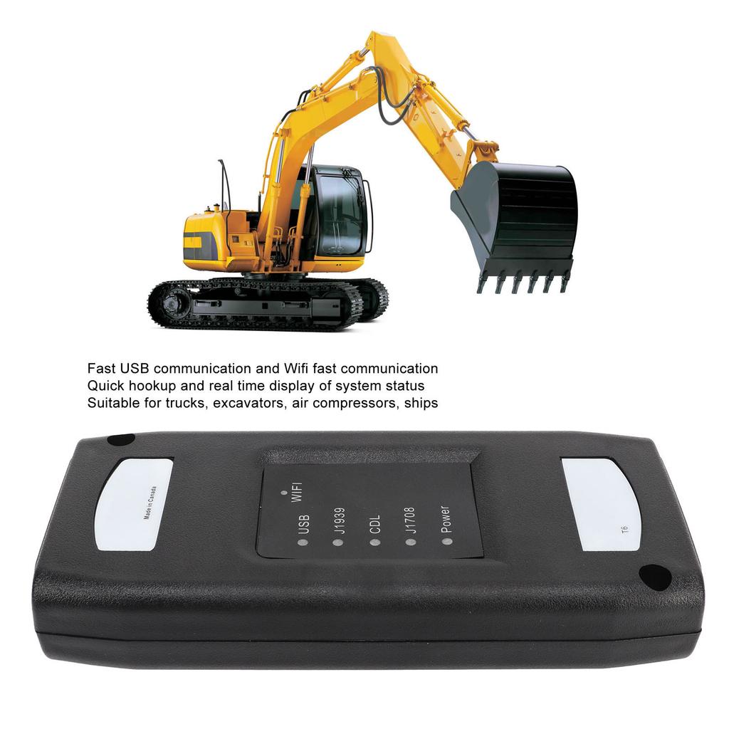 Диагностический инструмент для грузовиков для беспроводного адаптера CAT ET3 J1939, поддержка связи Wi-Fi для воздушных компрессоров экскаваторов, кораблей