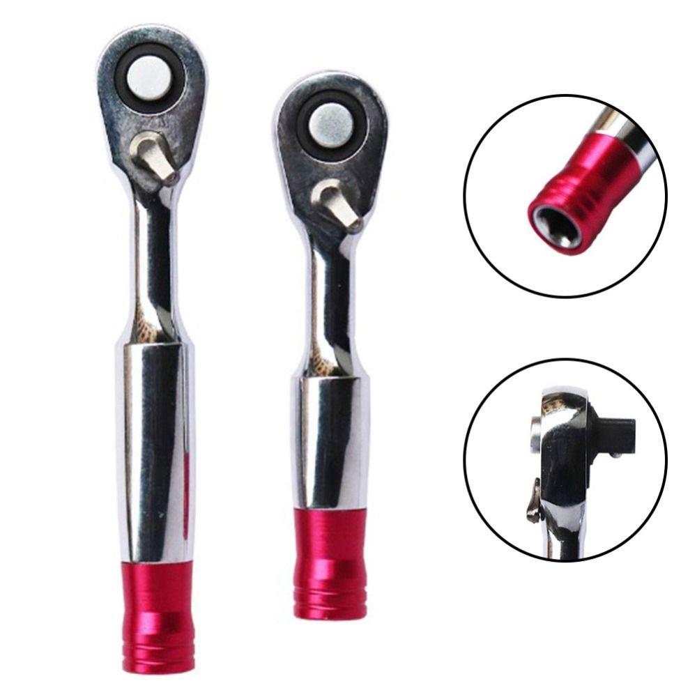 Набор торцевых ключей 1/4-дюймовый ключ с храповым механизмом, ключ с храповой рукояткой, мини-динамометрический ключ с храповым механизмом