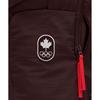 Lululemon Team Canada Rolltop Backpack 45l  Coc Logo Black Garnet