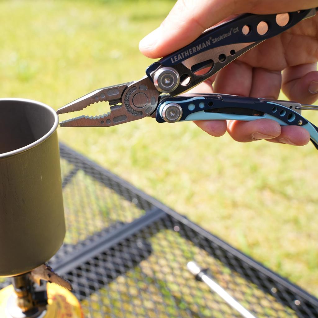 LEATHERMAN Плоскогубцы SKELETOOL CX SKELETOOL CX Японский многофункциональный инструмент с 25-летней гарантией [Оригинальный продукт] [Nightshade]